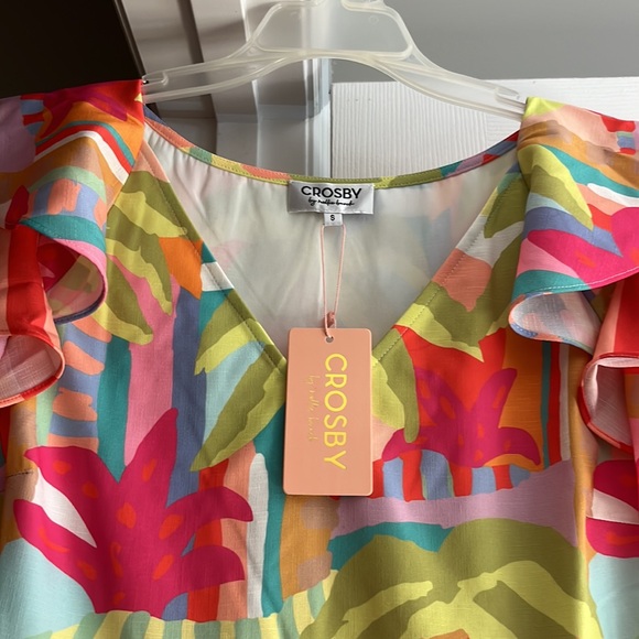 Crosby by Mollie Burch Lydia Dress Harbour Island size small. New with tags. - Picture 2 of 6